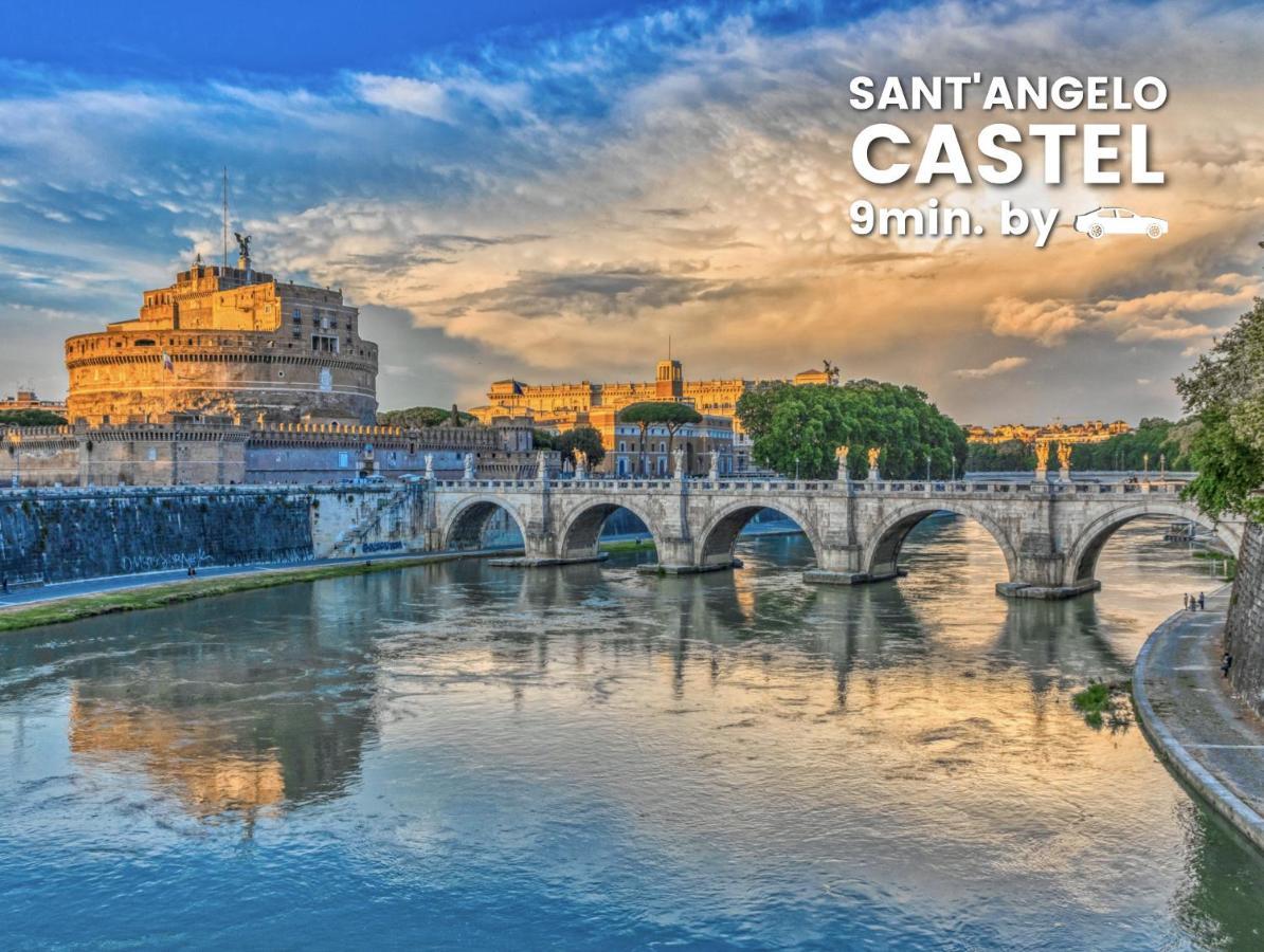 רומא Greta Charming Suite In Trastevere מראה חיצוני תמונה